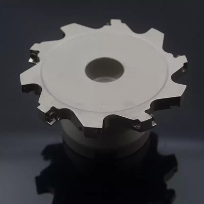 Fraise en bout titanique de 2 cannelures pour le fraisage soulagé par forme en aluminium de carbure de tungstène de commande numérique par ordinateur de coupeur